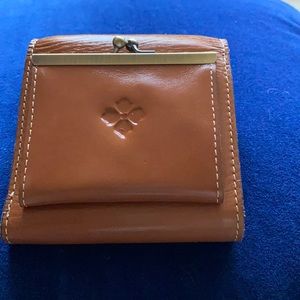 Tan, Patricia Nash trifold wallet with coin purse.Wallet only is for sale